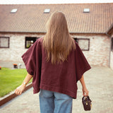 DUSTFALL BURGUNDY SHORTSLEEVE JACKET