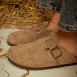 AUTUMN CLOGS TAUPE