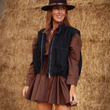 DARK BLUE HOUR JEANS JACKET