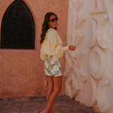 RABIA LIGHT YELLOW BLOUSE