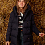 MARLENE DARK BLUE PUFFER JACKET