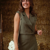 TEXAS KAKI TWO-PIECE SET