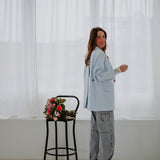 ADELE LIGHT BLUE BLAZER