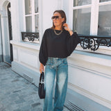 FIORA BLACK SWEATER