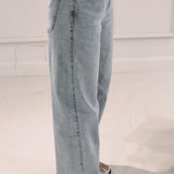LIGHT BLUE BARREL JEANS Y3500M
