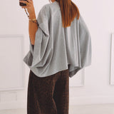 KAREN GREY V-NECK SWEATER