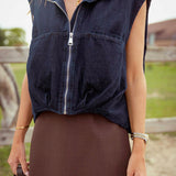 DARK BLUE HOUR JEANS JACKET