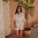 MERYEM BEIGE TWO-PIECE SET