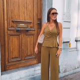 REAGAN KHAKI JUMPSUIT