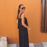 ZUMAIA BLACK TWO-PIECE SET