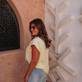 SOUIRA LIGHT YELLOW T-SHIRT