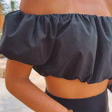 TERRAZA BLACK TWO-PIECE SET