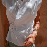 MARWA WHITE BLOUSE