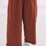 MARTHA TERRACOTTA CARGO BALLOON PANTS