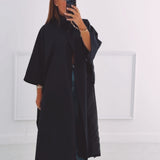 PEGGY DARK BLUE TRENCHCOAT