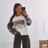 STAY PROGRESS ECRU ARMY LONGSLEEVE SHIRT