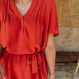 JUAREZ ORANGE DRESS