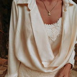 VACACIONES ECRU BLOUSE