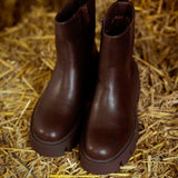 NASH BROWN LEATHER BOOTS