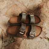 SAFI GOLD STUDS SLIPPERS