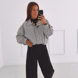 NOLA BEIGE/BLACK CHECKERED JACKET