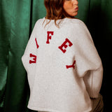 SWEATER WIFEY BORDEAUX