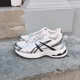 PENNIE SILVER/BLACK SNEAKERS