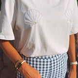 SHELL ESCAPE WHITE T-SHIRT