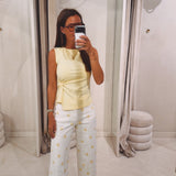 JESSIE YELLOW TOP