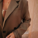 SIRINE BROWN BLAZER