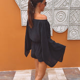 GARCIA BLACK TWO-PIECE SET