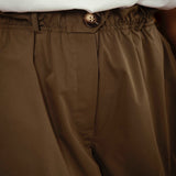 ELEANOR KHAKI PUFFY SHORT