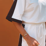 UNAI WHITE COMFY TWO-PIECE SET