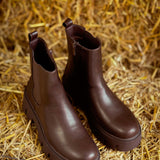 NASH BROWN LEATHER BOOTS