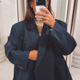 CHARLOTTE DARK BLUE BLAZER