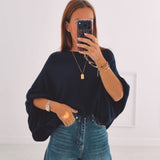 PAIGE DARK BLUE SWEATER