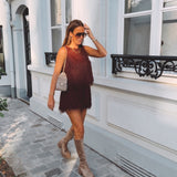 NOVALEE BORDEAUX FLUFFY SHORT