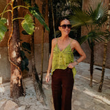 MARIPOSA BROWN CROCHET PANTS