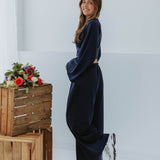 DAYDREAMER DARK BLUE TWO-PIECE SET