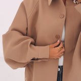 LEONIE BEIGE MIDSEASON JACKET