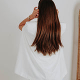 JANA WHITE OPEN SLEEVE BLAZER