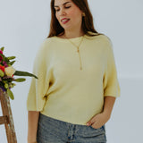 JOLIEN YELLOW SPRING SWEATER