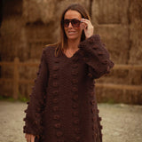 MIA BROWN AUTUMN DRESS