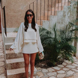 PRE-ORDER MARIS ECRU TWO-PIECE SET