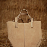 RANGERETTE BEIGE SUEDE BAG