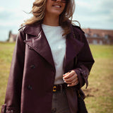 BANDIT BURGUNDY LEATHER JACKET