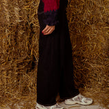 BALLOON DARK BLUE WIDE LEG JEANS Y3359-2