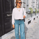 XANTHE LIGHT GREY MUSTHAVE SWEATER