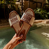 DUNA CAMEL TULUM SLIPPERS