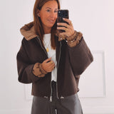 FALLEN LEAVES BROWN JACKET